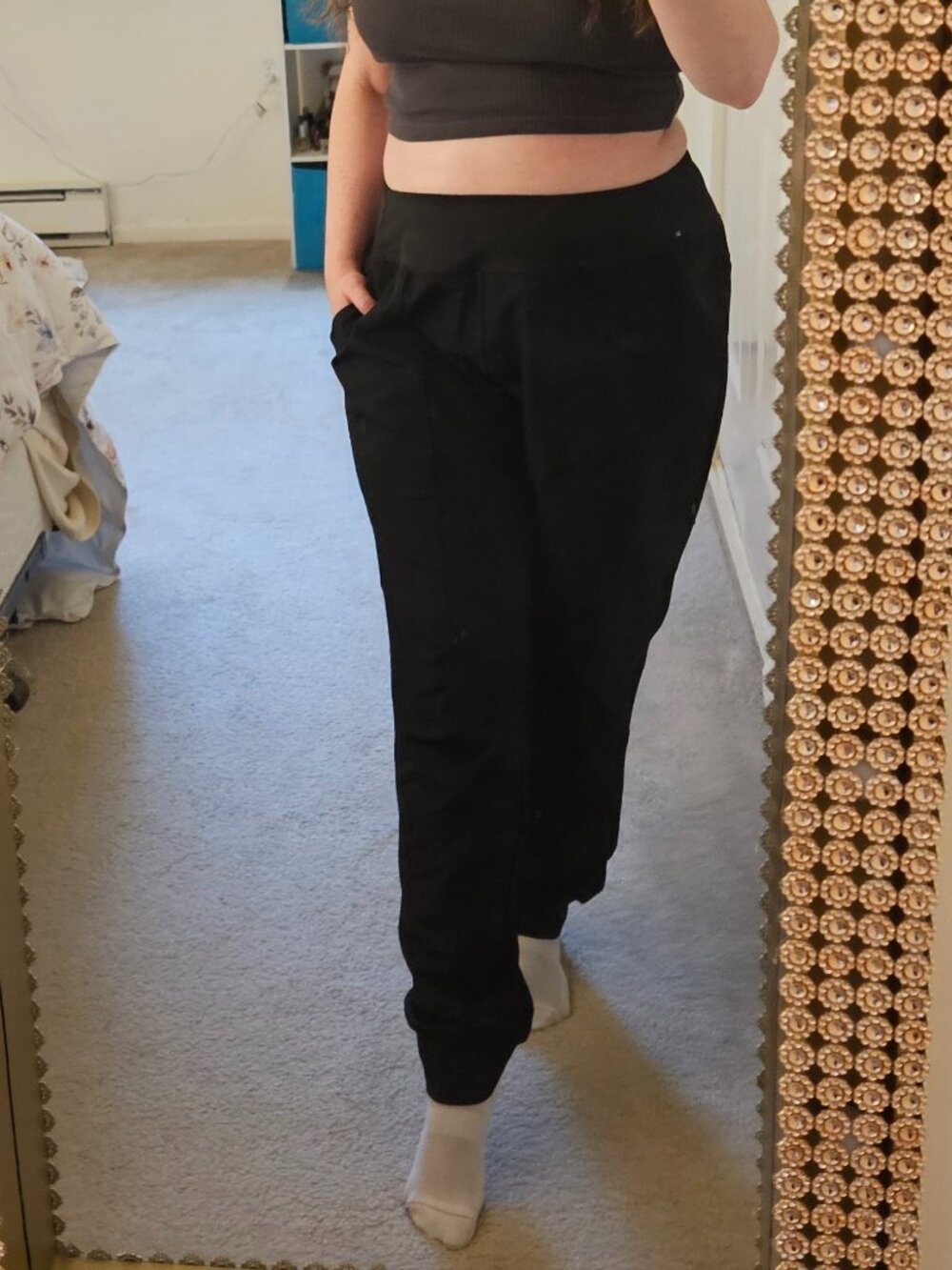 Baleaf Sun Protection Breathable Black Pants